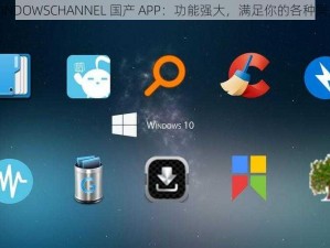 WINDOWSCHANNEL 国产 APP：功能强大，满足你的各种需求
