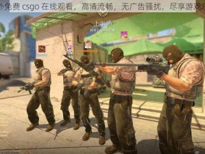 老外免费 csgo 在线观看，高清流畅，无广告骚扰，尽享游戏乐趣