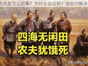 农夫是怎么回事？为什么会这样？该如何解决？