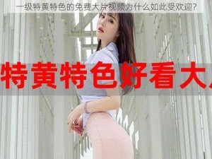 一级特黄特色的免费大片视频为什么如此受欢迎？