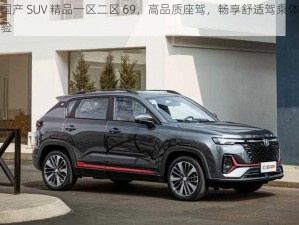 国产 SUV 精品一区二区 69，高品质座驾，畅享舒适驾乘体验