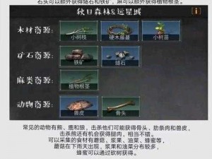 明日之后带柱栅栏获取攻略：带柱栅栏的获取方法及使用指南