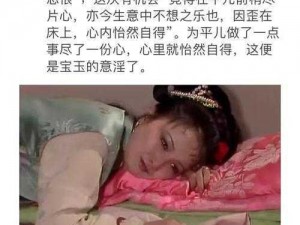 贾宝玉车内玩平儿第六回——体验独特的车内娱乐新方式