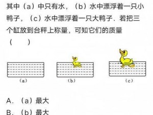 B 大的好还是小的好？这是一个值得深思的问题