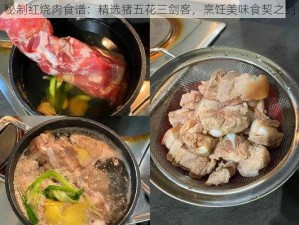 秘制红烧肉食谱：精选猪五花三剑客，烹饪美味食契之约