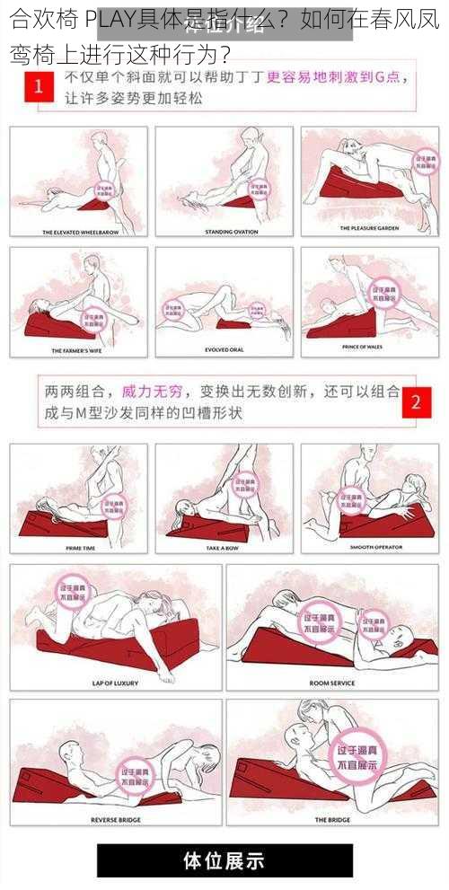 合欢椅 PLAY具体是指什么?如何在春风凤鸾椅上进行这种行为?