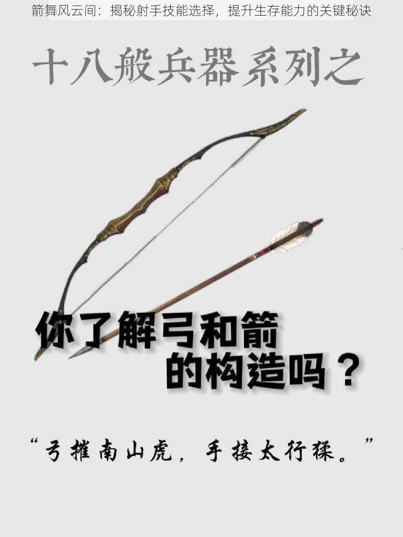 箭舞风云间：揭秘射手技能选择，提升生存能力的关键秘诀