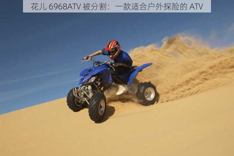 花儿 6968ATV 被分割：一款适合户外探险的 ATV