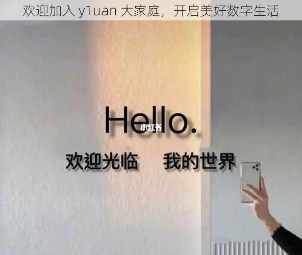 欢迎加入 y1uan 大家庭，开启美好数字生活