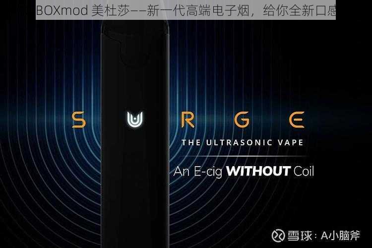 NINEBOXmod 美杜莎——新一代高端电子烟，给你全新口感体验