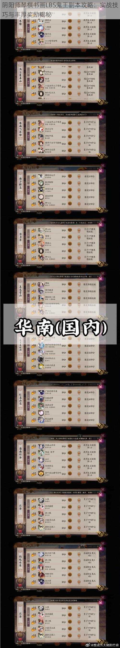 阴阳师琴棋书画LBS鬼王副本攻略：实战技巧与丰厚奖励揭秘