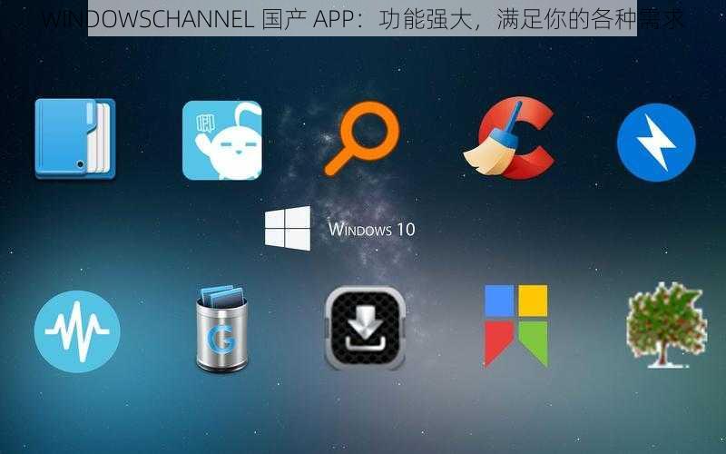WINDOWSCHANNEL 国产 APP：功能强大，满足你的各种需求