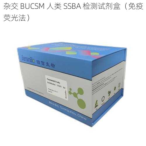 杂交 BUCSM 人类 SSBA 检测试剂盒（免疫荧光法）