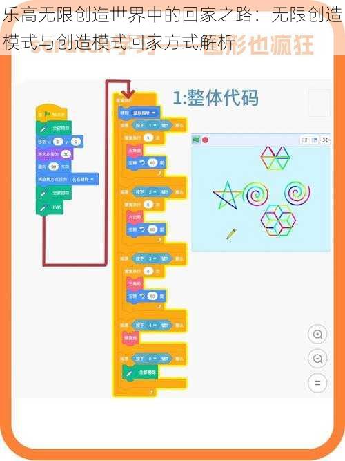 乐高无限创造世界中的回家之路：无限创造模式与创造模式回家方式解析