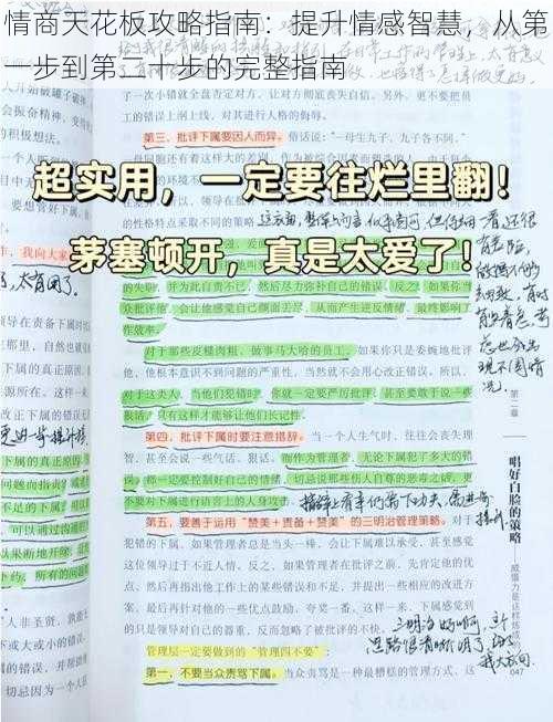 情商天花板攻略指南：提升情感智慧，从第一步到第二十步的完整指南