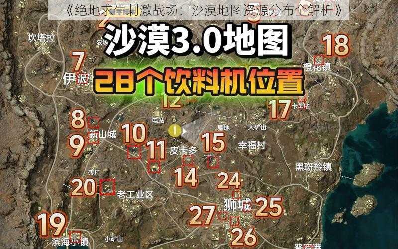 《绝地求生刺激战场：沙漠地图资源分布全解析》