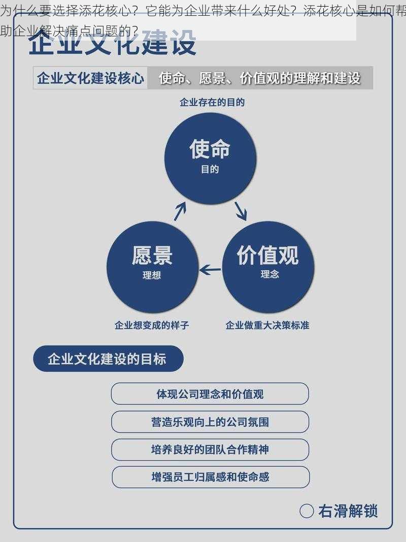 为什么要选择添花核心？它能为企业带来什么好处？添花核心是如何帮助企业解决痛点问题的？