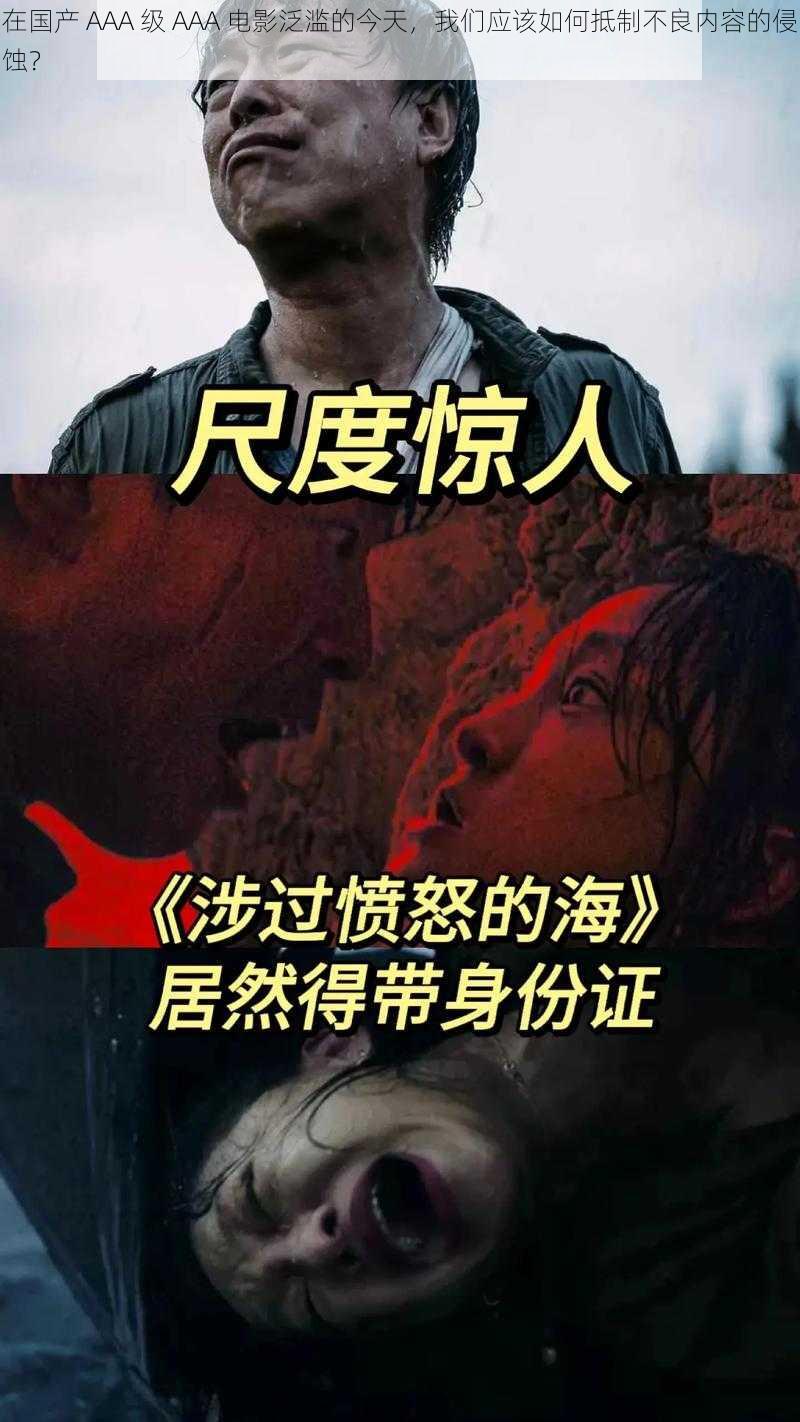 在国产 AAA 级 AAA 电影泛滥的今天，我们应该如何抵制不良内容的侵蚀？