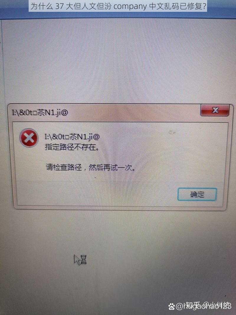 为什么 37 大但人文但汾 company 中文乱码已修复？