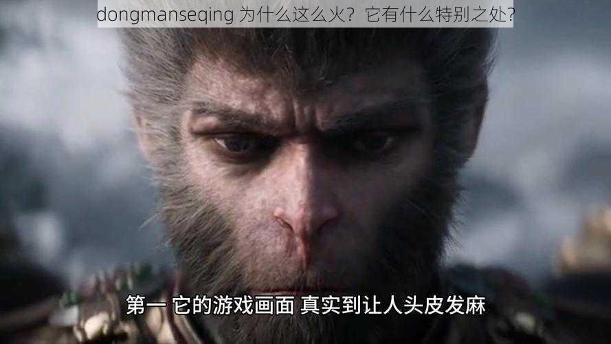 dongmanseqing 为什么这么火？它有什么特别之处？