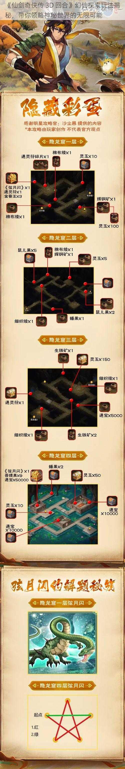 《仙剑奇侠传 3D 回合》幻仙探索玩法揭秘，带你领略神秘世界的无限可能