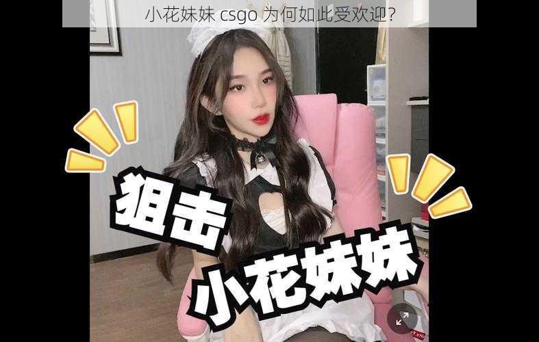 小花妹妹 csgo 为何如此受欢迎？